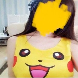 Super cute 3D pokemon tank top